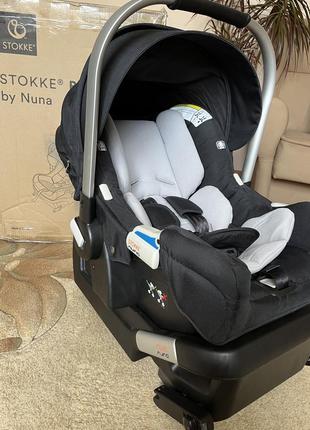 Коляска stokke beat 3 в 1 + автокресло с базой isofix 🔥