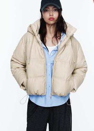 Пуфер куртка zara