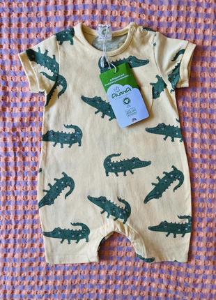 Летний комбинезон 6-9 месяцев🐊