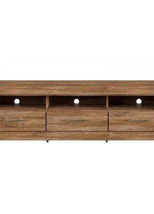 Тумба під телевізор з підсвіткою вмк (брв) герман rtv3s/6/20 дуб стерлінг (grb-1972)