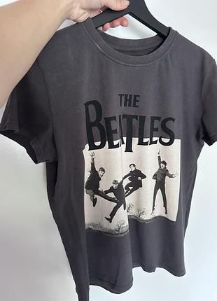 Футболка beatles , футболка cropp ,