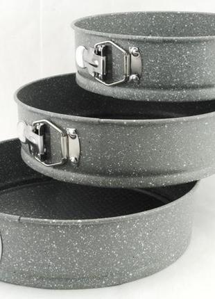 Набір роз'ємних форм для випічки 3шт a-plus ap-0035