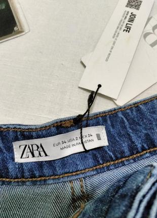 Джинсові шорти бермуди zara5 фото