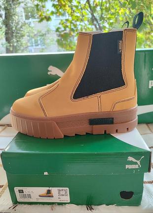 Новые женские ботинки челси puma mayze chelsea suede оригинал из сша! 37 38 39 40