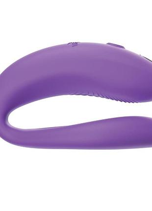 Смарт-вибратор для пар we-vibe sync o light purple, пульт ду 4