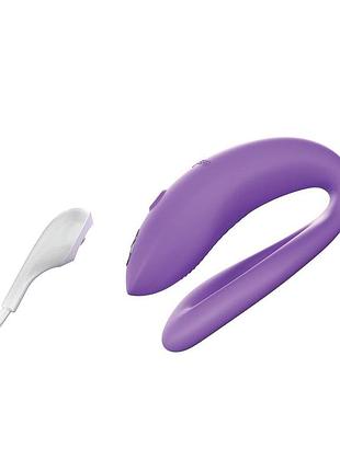 Смарт-вибратор для пар we-vibe sync o light purple, пульт ду 7