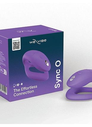 Смарт-вибратор для пар we-vibe sync o light purple, пульт ду 10