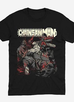 Футболка аниме chainsawman (th219) s