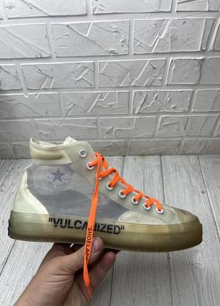 Високі кеди converse x off-white