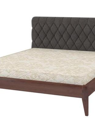 Односпальная кровать ismart венеция дк орех лесной + аляска 96 90х200 см (dmbg-1498)
