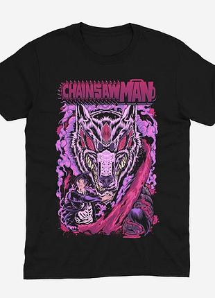 Футболка аниме chainsawman (th221) s