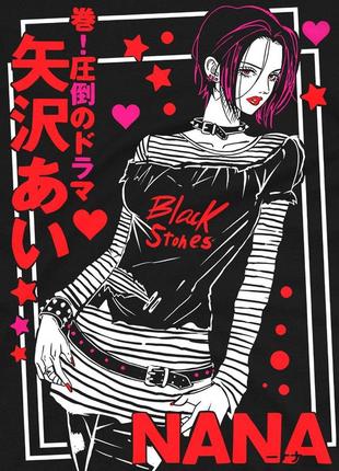 Футболка аниме нана nana (th055) s