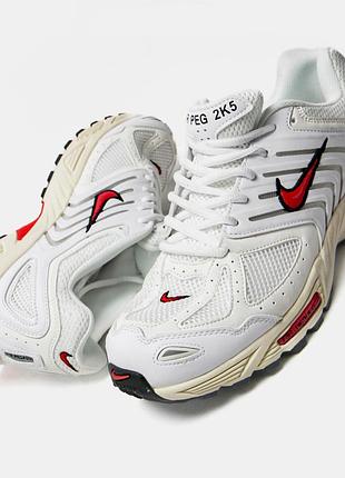 wmns air pegasus 2k5 white gym red