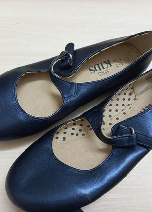 Туфли мокасины кожа дев 31р.m&s kids индии