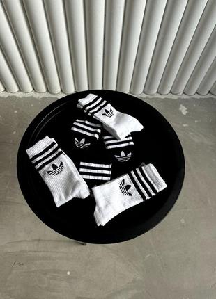 Шкарпетки adidas високі | носки адідас довгі