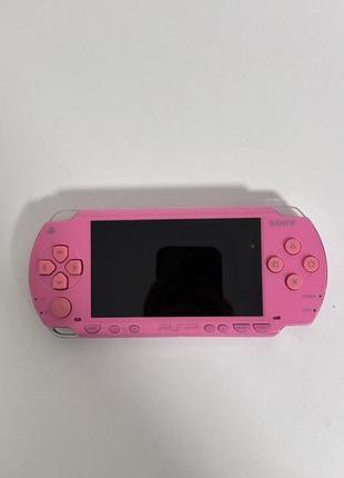 Робоча рожева приставка sony psp playstation