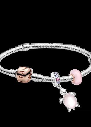Подарочный комплект pandora пандора "розовая морская черепаха" gp-0257