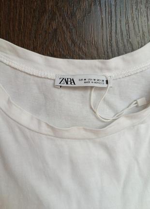 Zara бавовняна футболка2 фото