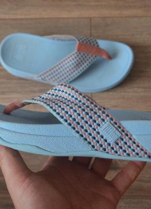 Жіночі вєтнамки шльопанці fitflop / 37 розмір