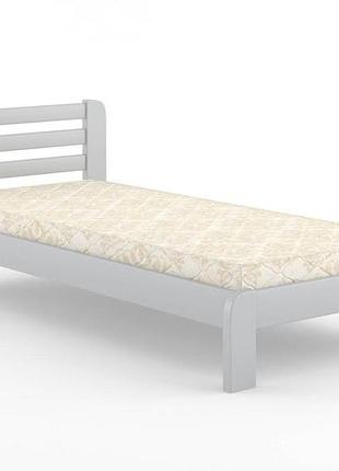 Кровать детская ismart ливия светло-серый (ral 7040) 70х200 см (dmbg-2665)