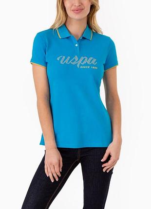 Женская фудболка поло u.s polo assn