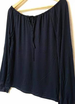Женская блуза l xl 48 50 52 вискоза блузка кофта кофточка3 фото