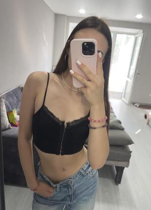 Топ корсет корсетный майка