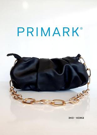 Primark трендова сумка-багет еко-шкіра