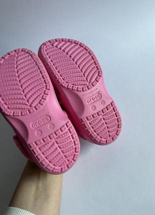 Нові дитячі сабо крокси для дівчинки від crocs оригінал8 фото