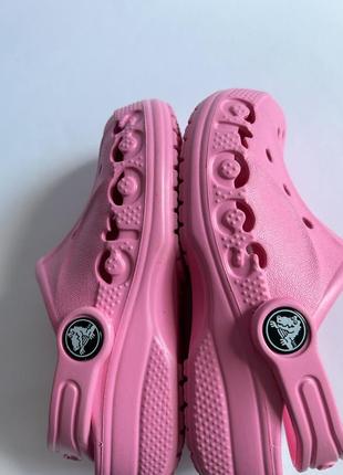 Нові дитячі сабо крокси для дівчинки від crocs оригінал7 фото