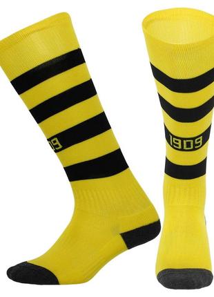 Гетры детские с символикой футбольного клуба spoint borussia dortmund home 2024 etm2417 размер 32-39 желтый