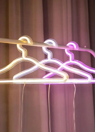 Неонова led вивіска neonsigndecor "тремпель" 36х21 см + диммер для регулювання яскравості!