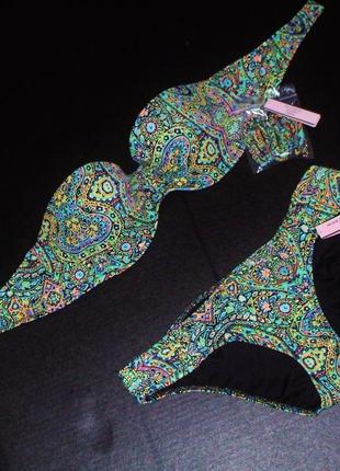Купальник victorias secret пушап 34с 75с victoria victorias вікторія пуш flirt mosaic
