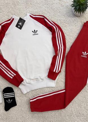 Костюм adidas: світшот-штани
2 пари  шкарпеток у подарунок
