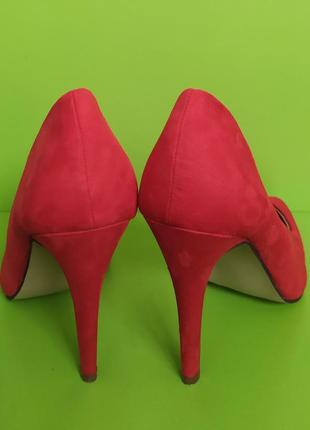 Красные туфли лодочки на шпильке atmosphere, 5/38