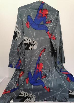 Плед із рукавами для хлопчика спайдермен із нюансом