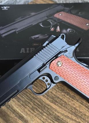 Дитячий металевий colt для 6 мм пластикових куль vigor airsoft gun || kilomert+