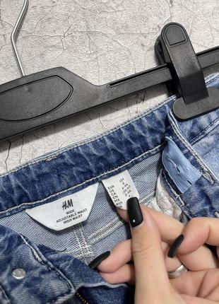 Стильні широкі джинси baggy палацо h&m на дівчинку2 фото