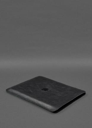 Шкіряний чохол-футляр для ipad pro 12,9 чорний4 фото