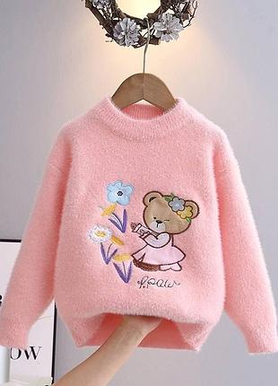 Тепленькие свитера для девочек