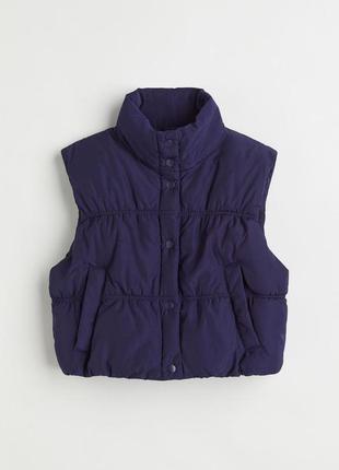 Укороченный жилет h&m