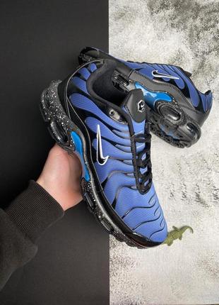 Кросівки чоловічі nike air max tn plus blue сині легкі повсякденні кросівки найк айр макс на літо3 фото