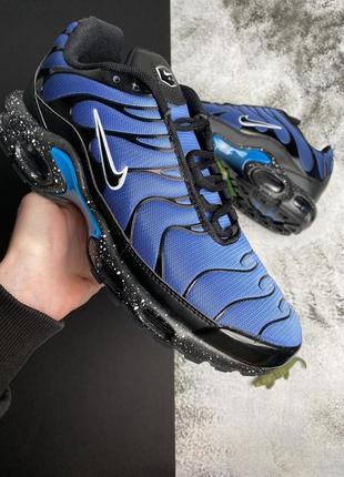 Кроссовки мужские легкие nike air max tn plus blue стильные синие спортивные кроссовки найк айр макс на лето2 фото