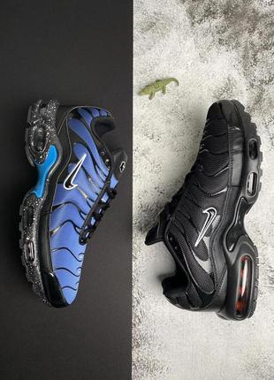 Кроссовки мужские легкие nike air max tn plus blue стильные синие спортивные кроссовки найк айр макс на лето9 фото