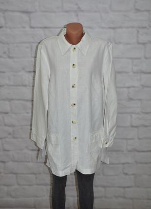 Піджак-сорочка льна вільного крою "h&m. b*b"