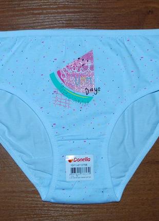 5 шт трусики 10-11 рост 146-152 донелла donella арбуз