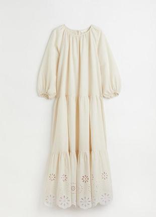 H&m cos zara sezane  плаття сукня з вишивкою3 фото