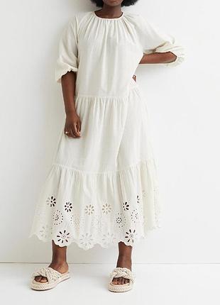 H&m cos zara sezane  плаття сукня з вишивкою
