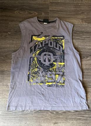 Футболка безрукавка tapout