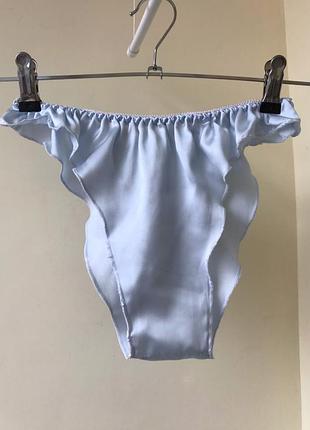 Атласні піжамні трусики